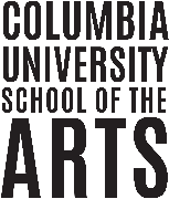 Columbia University School of the Arts Logo